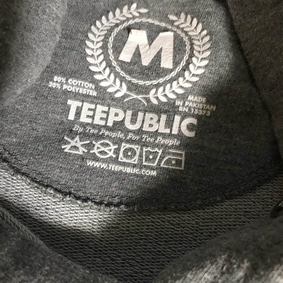 Unisex Med Nintendo Switch Gray Hoodie Tee Public - Picture 3 of 6